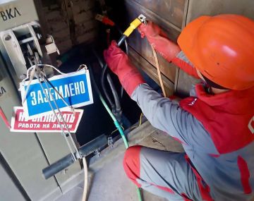 Устранено повреждение на кабельной линии в Токмакском муниципальном округе