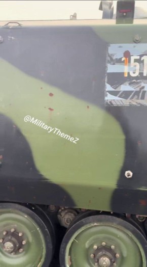 Уничтоженный БТР YPR-765 ВСУ №151 рядом с н.п. Работино Запорожской области