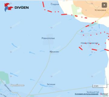 Михаил Онуфриенко: Ну что ж, друзья. По данным противника ВС РФ, натупая от Павловки и южнее, продвинулись на 5 км западнее фронтом шириной до 15 км. Это рекордное продвижени за сутки наступления