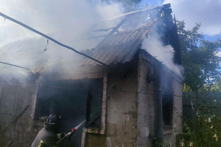 Шесть пожаров произошло в Запорожской области 7 ноября