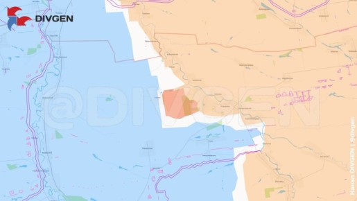 Карты линии фронта обновил канал "DivGen":