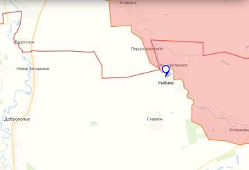 Юрий Котенок: МО РФ: н.п. Рыбное в Запорожской области освобожден от украинской оккупации