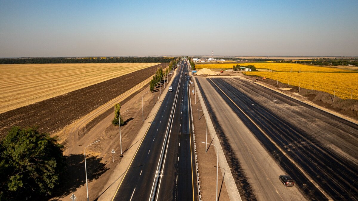 Внимание. В Бердянском районе осуществляются масштабные работы по увеличению пропускной способности трассы Р-280, соединяющей Ростов и Мелитополь