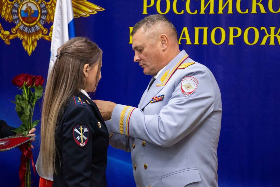 Начальник ГУ МВД России по Запорожской области генерал-лейтенант полиции Олег Колтунов поздравил личный состав с Днём сотрудника органов внутренних дел Российской Федерации