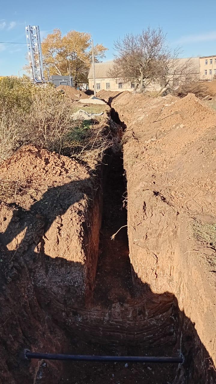 Севастопольские шефы приступили к прокладке инженерных сетей для новой котельной в Новониколаевке Севастопольские шефы приступили к прокладке инженерных сетей для новой котельной в Новониколаевке
