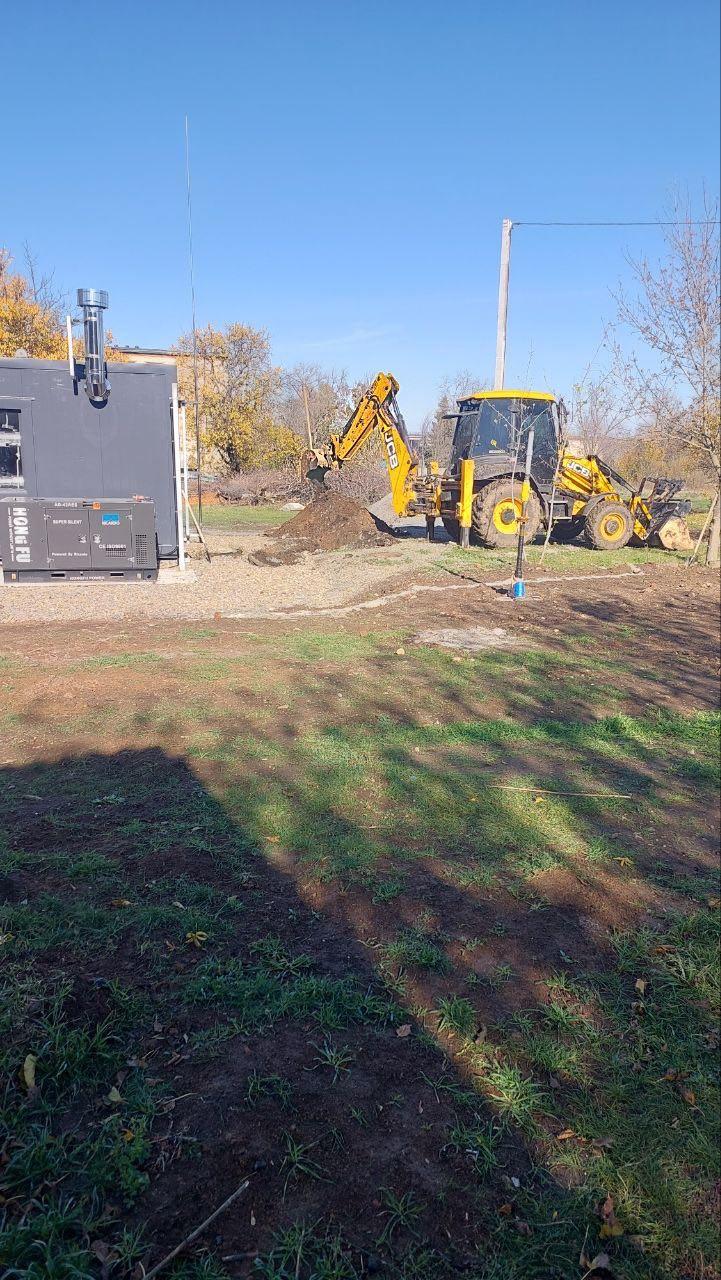 Севастопольские шефы приступили к прокладке инженерных сетей для новой котельной в Новониколаевке
