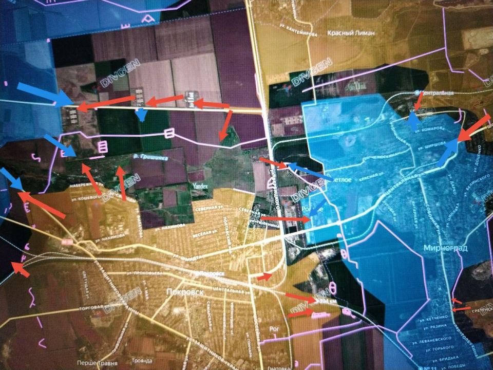 Юрий Котенок: Покровское (Красноармейское) направление