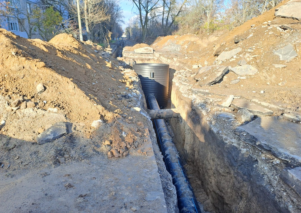 Строительство Луначарского водовода в Бердянске завершено Строительство Луначарского водовода в Бердянске завершено