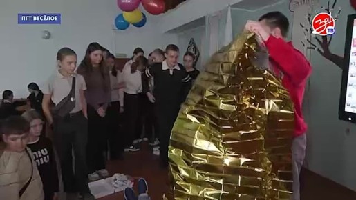 Ученики Весёловской школы прошли краткий курс доврачебной помощи