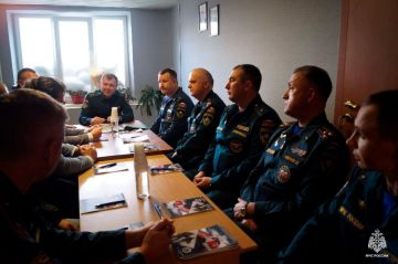 Делегация МЧС России с рабочим визитом в Энергодаре