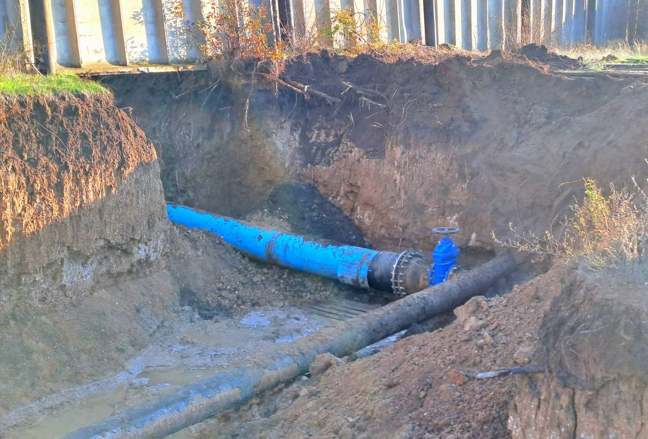 Строительство Луначарского водовода в Бердянске завершено Строительство Луначарского водовода в Бердянске завершено