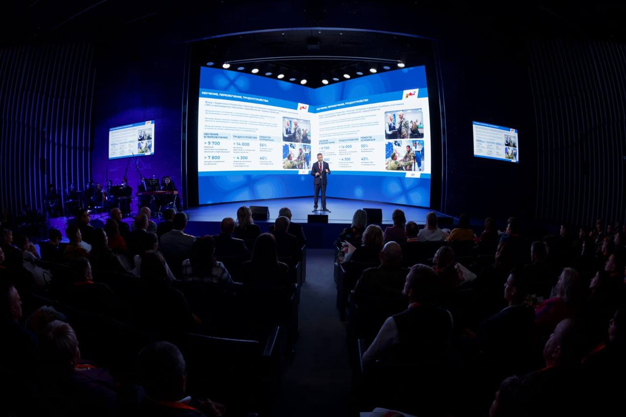 Исполнительный директор фонда «Защитники Отечества» Юрий Хабров принял участие в итоговом торжественном мероприятии госкорпорации «Росатом» в Москве, посвященном Году защитника Отечества Исполнительный директор фонда «Защитники Отечества» Юрий Хабров принял участие в итоговом торжественном мероприятии госкорпорации «Росатом» в Москве, посвященном Году защитника Отечества