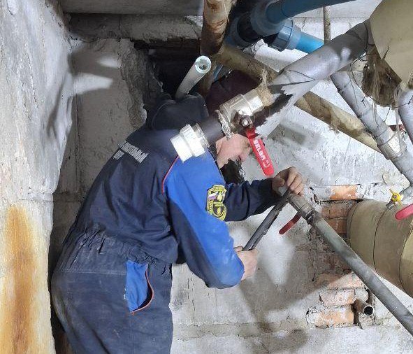 Модернизация системы отопления детсада «Кузнечик» в Токмаке близится к завершению Модернизация системы отопления детсада «Кузнечик» в Токмаке близится к завершению