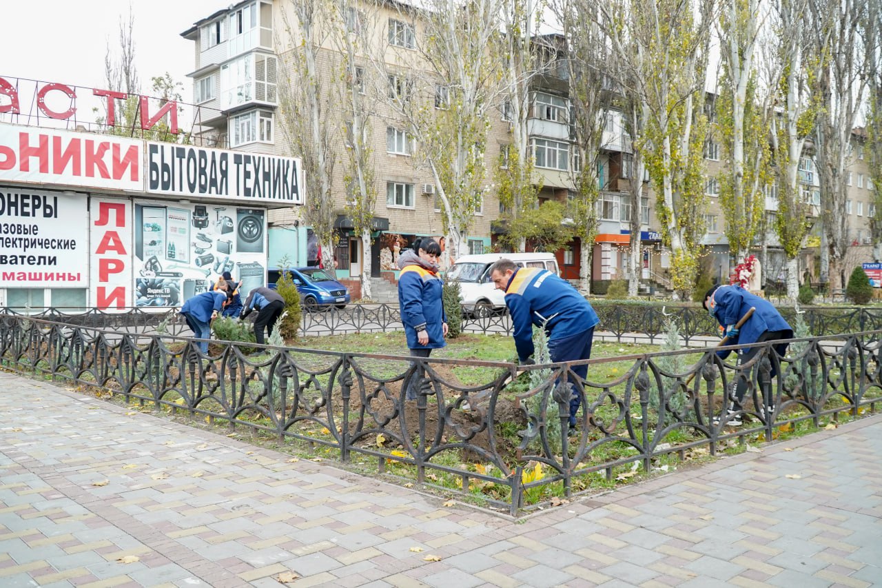 Сергей Золотарёв: Ведется плановая работа по озеленению