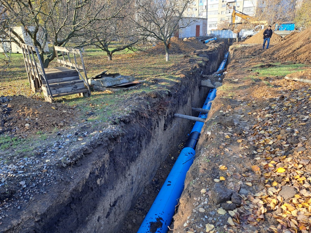 Строительство Луначарского водовода в Бердянске завершено Строительство Луначарского водовода в Бердянске завершено