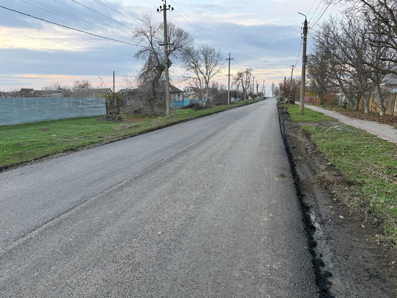 На финальной стадии ремонт дороги по улице Пушкина На финальной стадии ремонт дороги по улице Пушкина