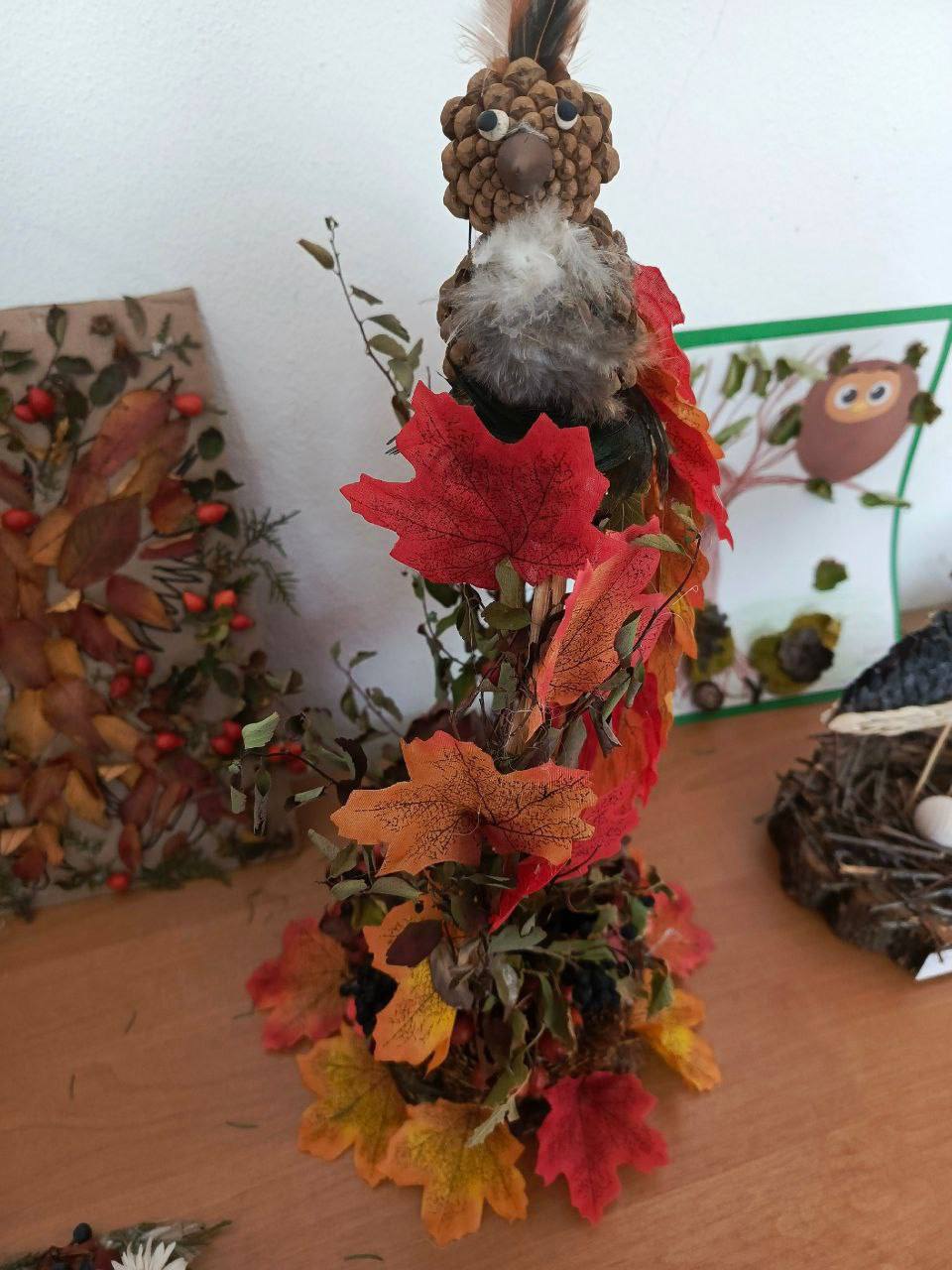 В ГБУ ОО ЗО "Партизанская школа-детский сад" организовали выставку поделок из природного материала В ГБУ ОО ЗО "Партизанская школа-детский сад" организовали выставку поделок из природного материала