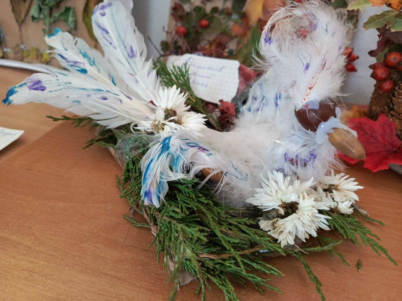 В ГБУ ОО ЗО "Партизанская школа-детский сад" организовали выставку поделок из природного материала В ГБУ ОО ЗО "Партизанская школа-детский сад" организовали выставку поделок из природного материала