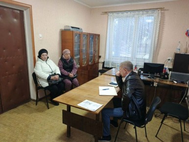 Сергей Михайлюк провел выездной плановый приём граждан в селе Ефремовка