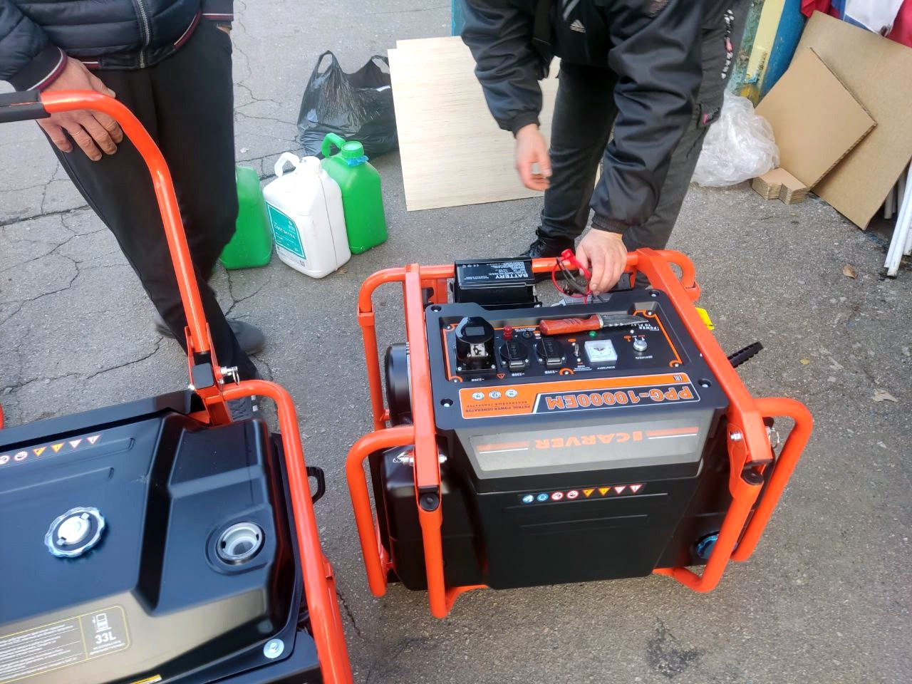 Администрация Михайловского округа передала мобильному оператору генераторы для обеспечения бесперебойной связи Администрация Михайловского округа передала мобильному оператору генераторы для обеспечения бесперебойной связи