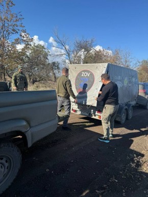 Наша еще одна отгрузка у Героев Запорожского направления