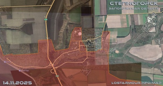 ВС РФ продвигаются в частной застройке Степногорска, Запорожская область