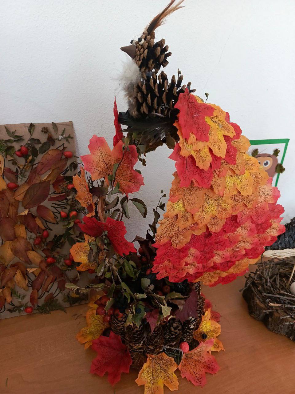 В ГБУ ОО ЗО "Партизанская школа-детский сад" организовали выставку поделок из природного материала В ГБУ ОО ЗО "Партизанская школа-детский сад" организовали выставку поделок из природного материала