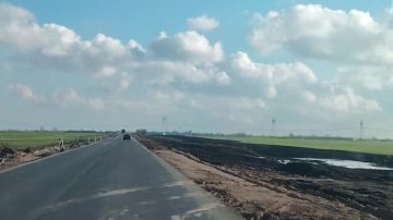 Так выглядит отремонтированный участок дороги от В. Белозёрки в направлении Энергодара