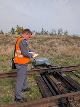 Обследование железнодорожных станций в Запорожской области