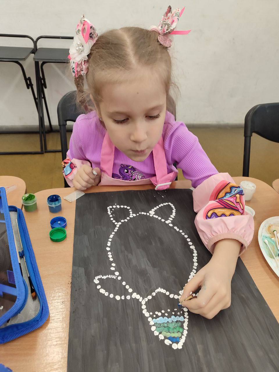 Юные художники осваивают точечную роспись в Мелитополе! Юные художники осваивают точечную роспись в Мелитополе!