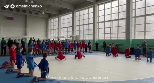 Не так давно в Пологах открылась после ремонта спортивная школа