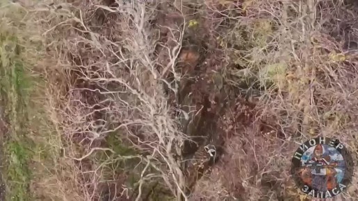 Работа 247 полка над ликвидацией антенн противника в районе н.п. Степногорск, Запорожское направление