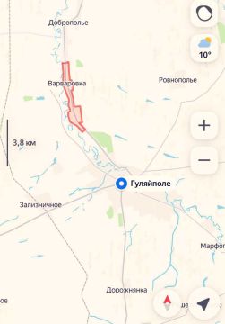 По оперативным сведениям наши войска вплотную подошли к селу Варваровка на севере Гуляйполя