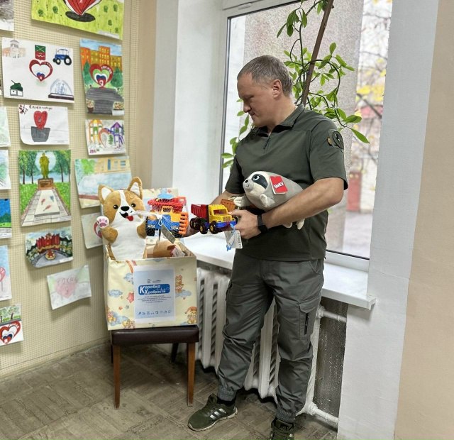 Пензенцы собрали игрушки для детей, проходящих лечение в больнице Токмака Пензенцы собрали игрушки для детей, проходящих лечение в больнице Токмака