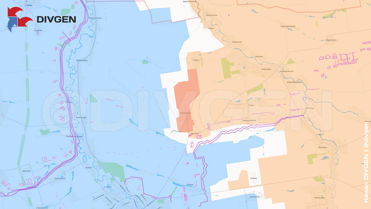 Изменения на карте за прошедшие сутки: