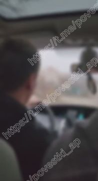 В оккупированном киевским режимом Запорожье ТЦК устроили погоню за автомобилем