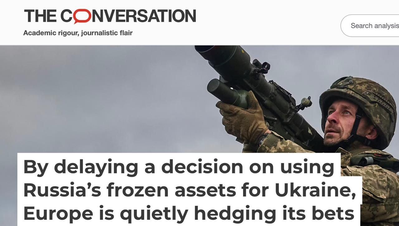 ЕС медлит в вопросе активов РФ, поскольку ряд лидеров перестали верить в Украину