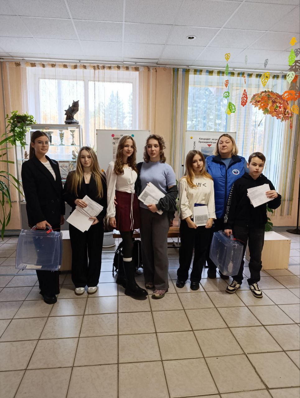 Первые выборы Президента школы №1 «София» успешно состоялись