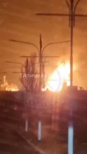 Сегодня ночью в Измаиле (Одесская область) БПЛА «Герань-2» навестили объекты энергетики