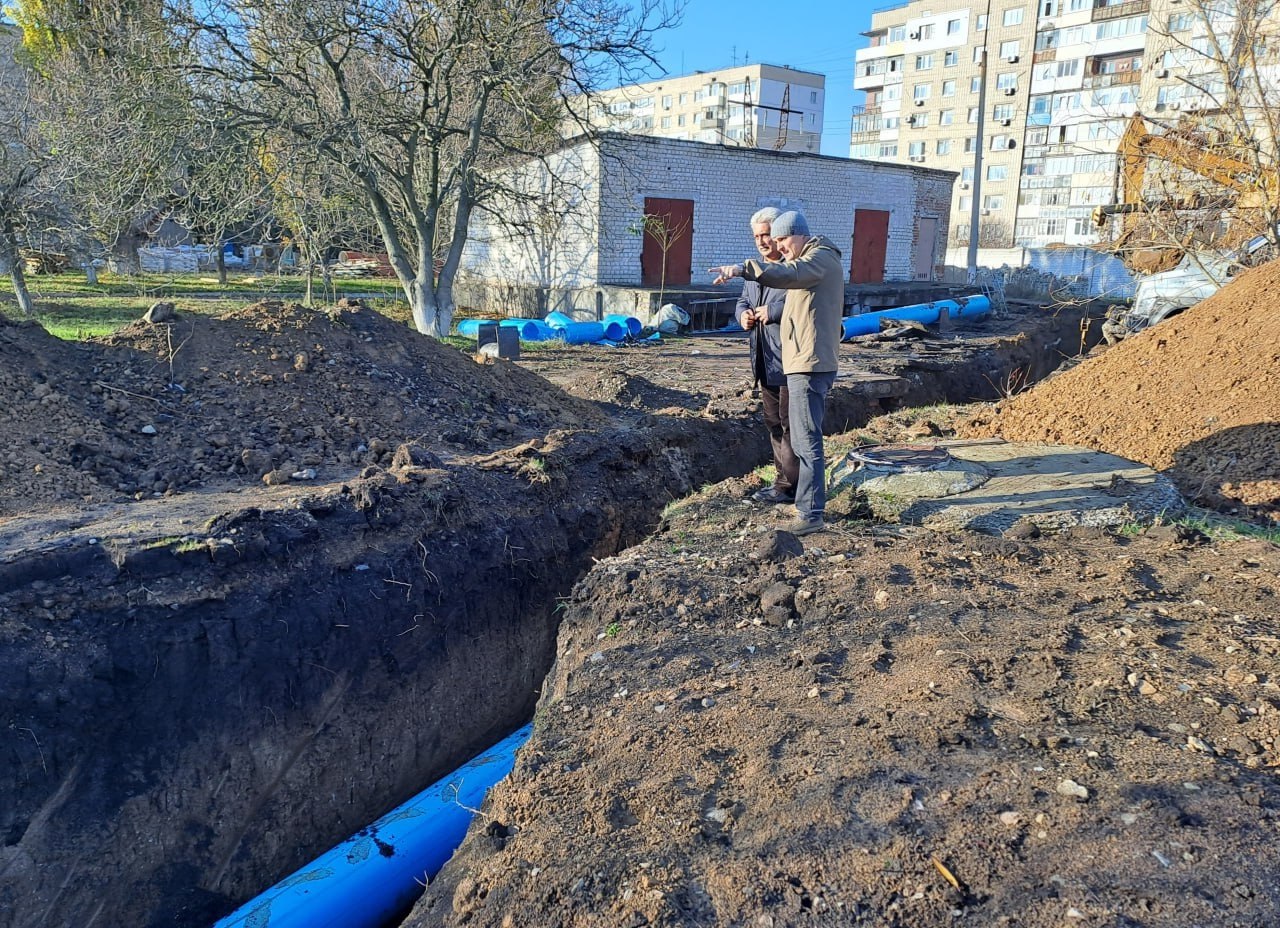 В Бердянске в рамках народной программы «Единой России» ввели в эксплуатацию Луначарский водовод для увеличения водоснабжения города