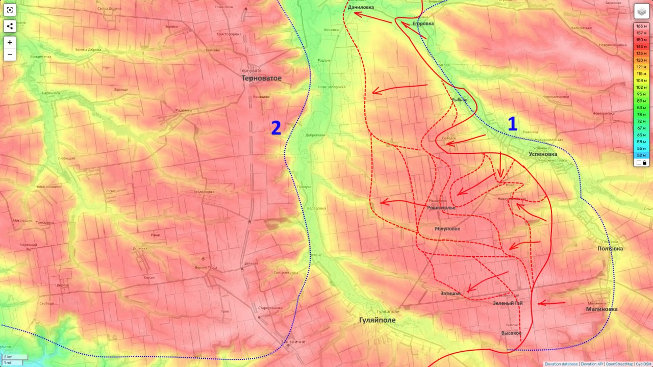 Юрий Подоляка: Гуляйпольское направление на утро 17.11.25: наступление группировки «Восток» широким фронтом продолжается