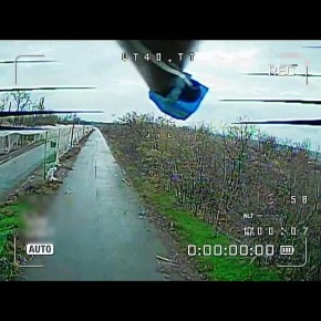 Расчёт БпЛА 70 мсд 18 ОА ГрВ "Днепр" уничтожает пикап ВСУ