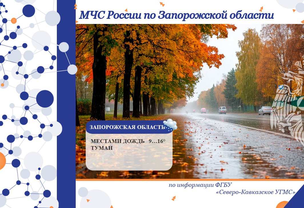 С 18 на 19 ноября на территории региона ожидается: