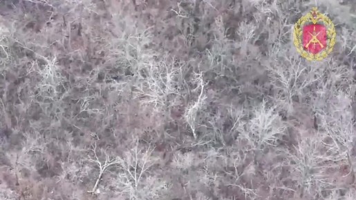 Засада на группу украинской пехоты на южной окраине Северска, где уже закрепились российские штурмовые отряды