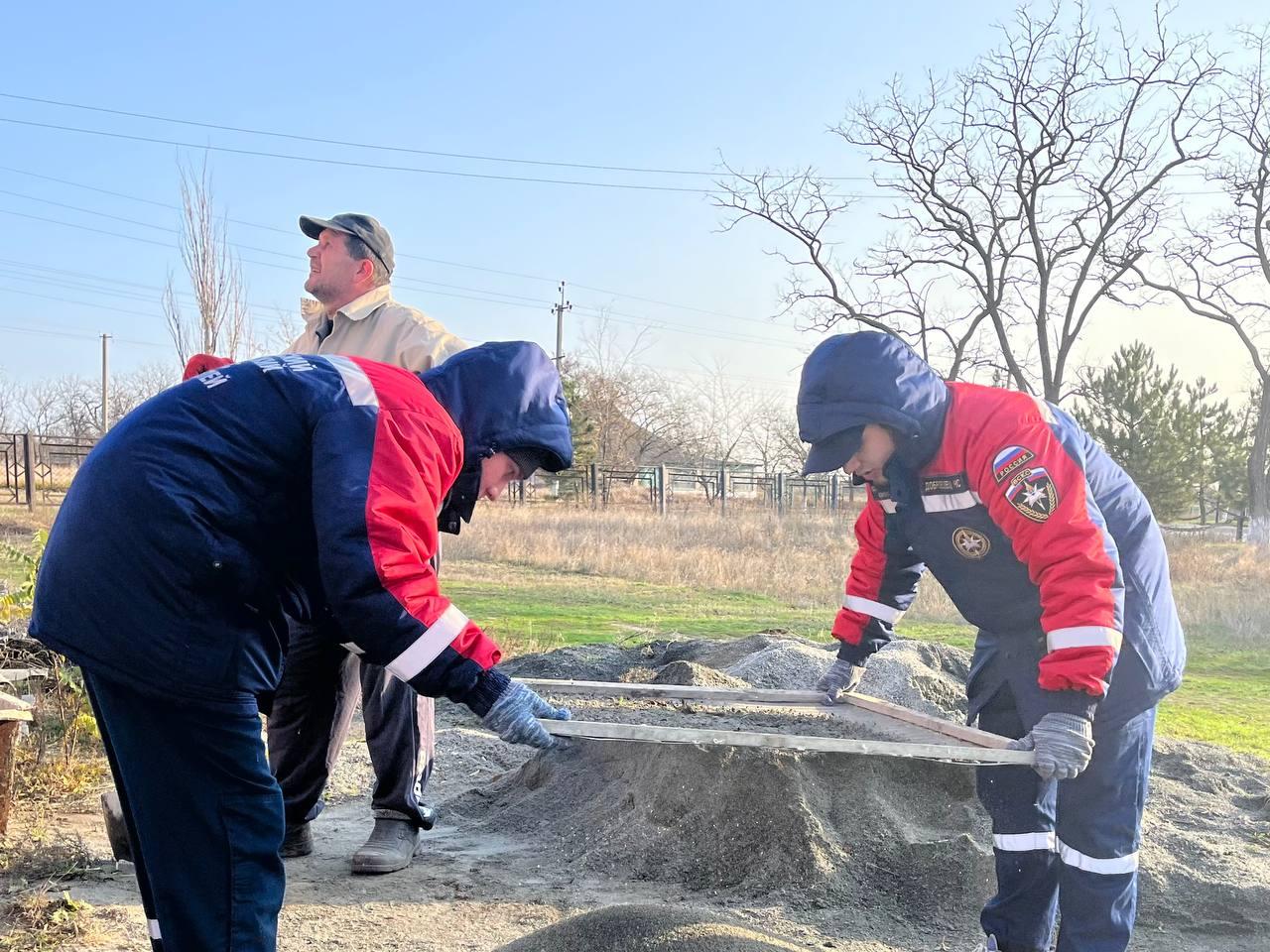 Гуманитарная миссия в Запорожской области: восстановление храма Гуманитарная миссия в Запорожской области: восстановление храма