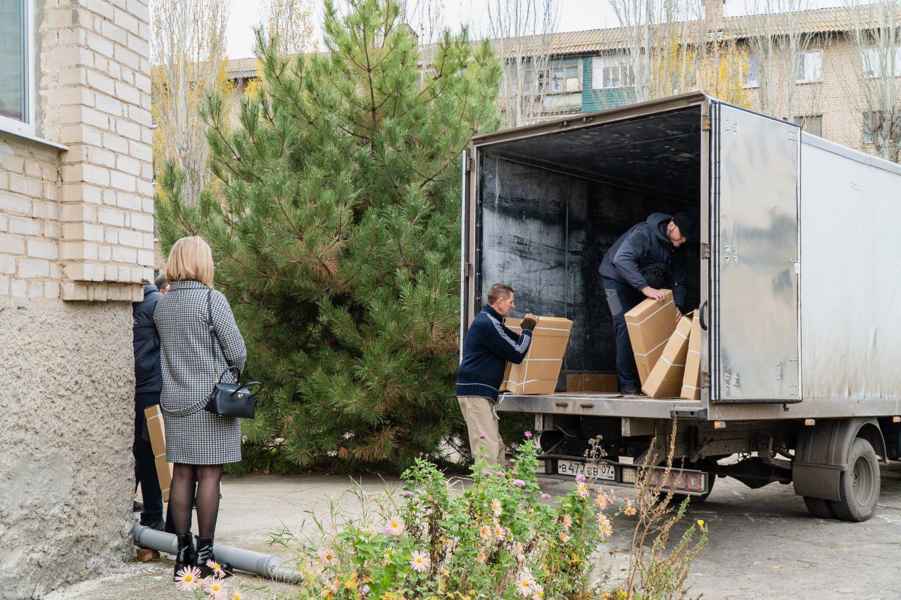 Сергей Золотарёв: Получили гуманитарную помощь от Регионального общественного фонда имени Героя России Ахмата-Хаджи Кадырова Сергей Золотарёв: Получили гуманитарную помощь от Регионального общественного фонда имени Героя России Ахмата-Хаджи Кадырова