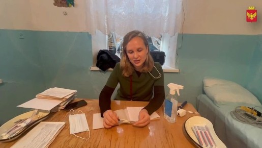 С 18 ноября в сёлах Приморского муниципалитета приём населения начала проводить врач-педиатр и врач-пульмонолог из Мурманской области Алена Артеева