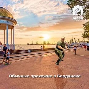 Сорокалетняя борцуха бросила через прогиб полицейского в Бердянске