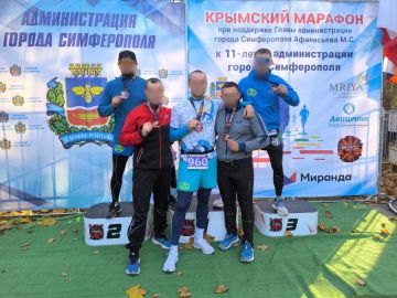 Сотрудники ОСН "Борус" УФСИН России по Запорожской области приняли участие в масштабном забеге