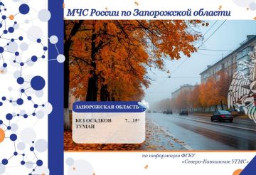 Чрезвычайный прогноз по Запорожской области на 20 ноября